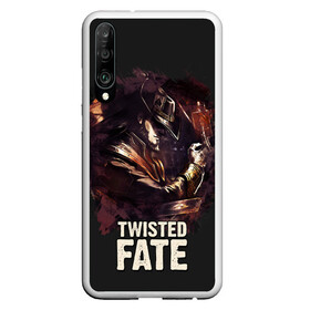 Чехол для Honor P30 с принтом Twisted Fate в Новосибирске, Силикон | Область печати: задняя сторона чехла, без боковых панелей | Тематика изображения на принте: jinx | kda | league | lol | moba | pentakill | riot | rise | rus | skins | варвик | варус | воин | легенд | лига | лол | маг | стрелок | танк | чемпион