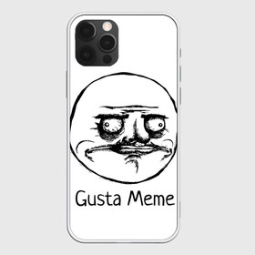 Чехол для iPhone 12 Pro Max с принтом Gusta Meme в Новосибирске, Силикон |  | gusta memes. meme. мемы | me | густа мем. смешные ли | ми | мне | нравится