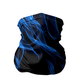 Бандана-труба 3D с принтом BLUE FIRE FLAME в Новосибирске, 100% полиэстер, ткань с особыми свойствами — Activecool | плотность 150‒180 г/м2; хорошо тянется, но сохраняет форму | bright | fire | flame | heat | light | wildfire | искры | огненный | огонь | пламя | пожар
