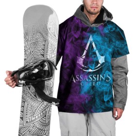 Накидка на куртку 3D с принтом Assassins Creed в Новосибирске, 100% полиэстер |  | mmorpg | rogue | асасин | асассин | ассасин крид | ассассин