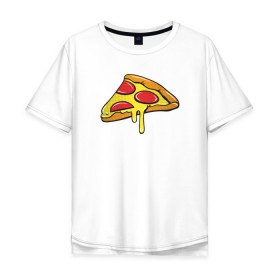 Мужская футболка хлопок Oversize с принтом Пицца Пицца Пицца !!!! Pizza в Новосибирске, 100% хлопок | свободный крой, круглый ворот, “спинка” длиннее передней части | Тематика изображения на принте: pizza | для девушек | для парней | еда | италия | итальянская еда | колбаса | пицца | пицца с салями | пицца с сыром | подарок | с намеком | салями | сыр | тесто