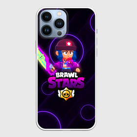 Чехол для iPhone 13 Pro Max с принтом Brawl Stars Heroine Bibi в Новосибирске,  |  | 8 bit | 8 бит | brawl stars | crow | heroine bibi | leon | биби | бравл старс | кроу | леон