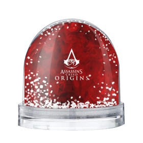 Снежный шар с принтом Assassin’s Creed Origins в Новосибирске, Пластик | Изображение внутри шара печатается на глянцевой фотобумаге с двух сторон | 