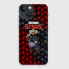 Чехол для iPhone 13 mini с принтом BRAWL STARS:CROW в Новосибирске,  |  | bibi | brawl stars | brock | bull | crow | dinomike | el primo | leon | mobile game | nita | poko | ricochet | stars | tara | бравл старс | ворон | леон | мобильные игры