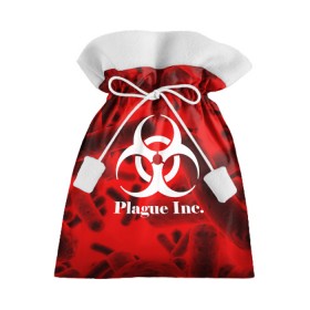 Подарочный 3D мешок с принтом PLAGUE INC. в Новосибирске, 100% полиэстер | Размер: 29*39 см | molecule | plague inc | абстракция | бактерии | вирус | клетки | медицина | микробы | молекулы | наука | нейрон | нейроны | планета | текстура | текстуры | формула