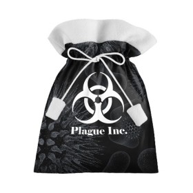 Подарочный 3D мешок с принтом PLAGUE INC. в Новосибирске, 100% полиэстер | Размер: 29*39 см | molecule | plague inc | абстракция | бактерии | вирус | клетки | медицина | микробы | молекулы | наука | нейрон | нейроны | планета | текстура | текстуры | формула