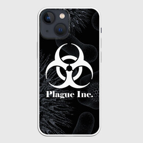 Чехол для iPhone 13 mini с принтом PLAGUE INC. в Новосибирске,  |  | molecule | plague inc | абстракция | бактерии | вирус | клетки | медицина | микробы | молекулы | наука | нейрон | нейроны | планета | текстура | текстуры | формула