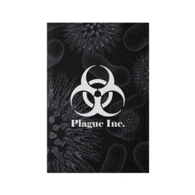 Обложка для паспорта матовая кожа с принтом PLAGUE INC. в Новосибирске, натуральная матовая кожа | размер 19,3 х 13,7 см; прозрачные пластиковые крепления | Тематика изображения на принте: molecule | plague inc | абстракция | бактерии | вирус | клетки | медицина | микробы | молекулы | наука | нейрон | нейроны | планета | текстура | текстуры | формула