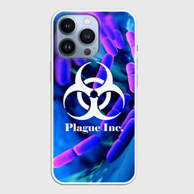 Чехол для iPhone 13 Pro с принтом PLAGUE INC. в Новосибирске,  |  | molecule | plague inc | абстракция | бактерии | вирус | клетки | медицина | микробы | молекулы | наука | нейрон | нейроны | планета | текстура | текстуры | формула