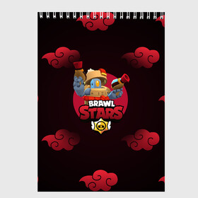 Скетчбук с принтом Brawl Stars Dumpling Darryl в Новосибирске, 100% бумага
 | 48 листов, плотность листов — 100 г/м2, плотность картонной обложки — 250 г/м2. Листы скреплены сверху удобной пружинной спиралью | bo | brawl stars | crow | darryl | dumpling darryl | dynamike | sandy | spike | бо | бравл старс | динамайк | дэррил | кроу | леон. leon | спайк | сэнди