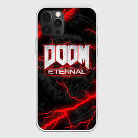 Чехол для iPhone 12 Pro Max с принтом DOOM ETERNAL в Новосибирске, Силикон |  | Тематика изображения на принте: doom | doom eternal | doom slayer | slayer | дум
