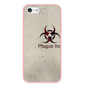 Чехол для iPhone 5/5S матовый с принтом Plague Inc в Новосибирске, Силикон | Область печати: задняя сторона чехла, без боковых панелей | biohazard | inc | ndemic creations | plague | plague inc | биологический симулятор | игра | чума | чума инкорпорейтед