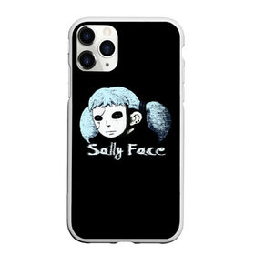 Чехол для iPhone 11 Pro Max матовый с принтом Sally Face в Новосибирске, Силикон |  | game | sally face | девушка | игра | маска | салли фейс