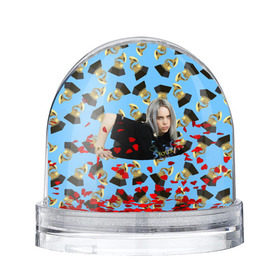 Снежный шар с принтом Billie Eilish Grammy в Новосибирске, Пластик | Изображение внутри шара печатается на глянцевой фотобумаге с двух сторон | billie | eilish | grammy | айлиш | билли | грэмми