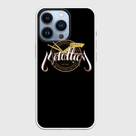 Чехол для iPhone 13 Pro с принтом Metallica Vintage 2 в Новосибирске,  |  | hard rock | metal | metallica | rock | vintage | металл | рок