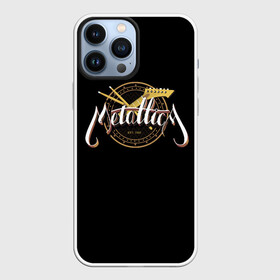 Чехол для iPhone 13 Pro Max с принтом Metallica Vintage 2 в Новосибирске,  |  | Тематика изображения на принте: hard rock | metal | metallica | rock | vintage | металл | рок