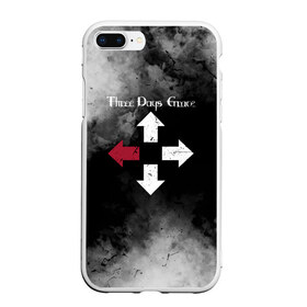 Чехол для iPhone 7Plus/8 Plus матовый с принтом Three Days Grace в Новосибирске, Силикон | Область печати: задняя сторона чехла, без боковых панелей | Тематика изображения на принте: days | grace | music | rock | three | three days grace | музыка | рок