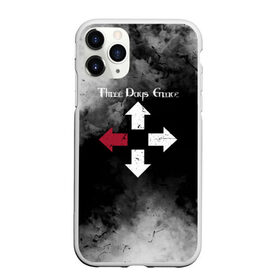 Чехол для iPhone 11 Pro Max матовый с принтом Three Days Grace в Новосибирске, Силикон |  | days | grace | music | rock | three | three days grace | музыка | рок