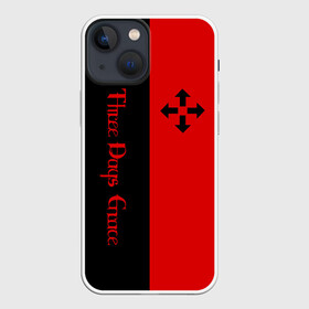 Чехол для iPhone 13 mini с принтом Three Days Grace в Новосибирске,  |  | Тематика изображения на принте: three days grace