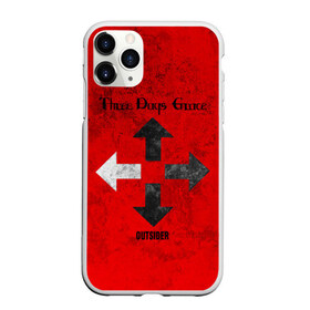 Чехол для iPhone 11 Pro Max матовый с принтом Three Days Grace в Новосибирске, Силикон |  | three days grace