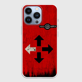 Чехол для iPhone 13 Pro с принтом THREE DAYS GRACE RED в Новосибирске,  |  | rock | музыка | рок