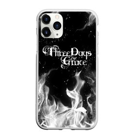 Чехол для iPhone 11 Pro Max матовый с принтом Three Days Grace в Новосибирске, Силикон |  | three days grace