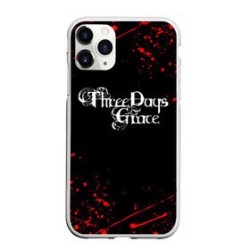 Чехол для iPhone 11 Pro Max матовый с принтом Three Days Grace в Новосибирске, Силикон |  | three days grace