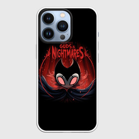 Чехол для iPhone 13 Pro с принтом Hollow Knight в Новосибирске,  |  | grimm | hallounest | heart of nightmare | hollow knight | hornet | knight | quirrell | silksong | гримм | квиррел | рыцарь | халлоунест | холлоу найт | хорнет