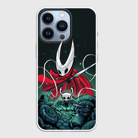Чехол для iPhone 13 Pro с принтом Hollow Knight в Новосибирске,  |  | grimm | hallounest | heart of nightmare | hollow knight | hornet | knight | quirrell | silksong | гримм | квиррел | рыцарь | халлоунест | холлоу найт | хорнет