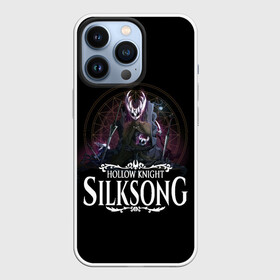 Чехол для iPhone 13 Pro с принтом Hollow Knight в Новосибирске,  |  | grimm | hallounest | heart of nightmare | hollow knight | hornet | knight | quirrell | silksong | гримм | квиррел | рыцарь | халлоунест | холлоу найт | хорнет