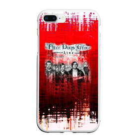 Чехол для iPhone 7Plus/8 Plus матовый с принтом Three Days Grace в Новосибирске, Силикон | Область печати: задняя сторона чехла, без боковых панелей | Тематика изображения на принте: days | grace | three | альтернативный | группа | метал | ню метал | пост гранж | рок | хард рок