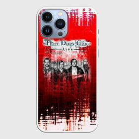 Чехол для iPhone 13 Pro Max с принтом Three Days Grace в Новосибирске,  |  | Тематика изображения на принте: days | grace | three | альтернативный | группа | метал | ню метал | пост гранж | рок | хард рок