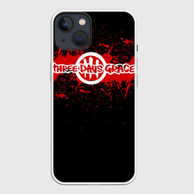 Чехол для iPhone 13 с принтом Three days grace в Новосибирске,  |  | days | grace | three | three days grace | альтернативный метал | альтернативный рок | брэд уолст барри сток | гонтье | мэтт уолст | ню металнил сандерсон | постгранж | хард рок