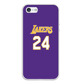 Чехол для iPhone 5/5S матовый с принтом Los Angeles Lakers Kobe Brya в Новосибирске, Силикон | Область печати: задняя сторона чехла, без боковых панелей | basketball | espn | kobe | kobe bryant | kobe bryant death | kobe bryant tribute | lakers | los angeles lakers | nba