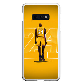 Чехол для Samsung S10E с принтом Kobe Bryant в Новосибирске, Силикон | Область печати: задняя сторона чехла, без боковых панелей | 24 | basketball | bryant | kobe | kobe bryant | kobe bryant 24 | lakers | los angeles lakers | mamba | баскетбол | кобе 24 | кобе брайант | кобе брайнт | коби брайант | коби брайн | лейкерс | номер 24