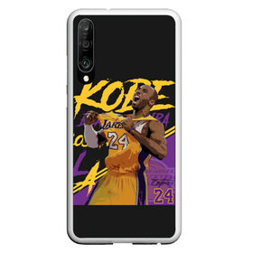 Чехол для Honor P30 с принтом Kobe Bryant в Новосибирске, Силикон | Область печати: задняя сторона чехла, без боковых панелей | 08 | 24 | 8 | angeles | basketball | bryant | gigi | goat | kobe | lakers | legend | los | mamba | rip | sport | баскетбол | брайант | коби | легенда | мамба | роспись | спорт