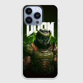 Чехол для iPhone 13 Pro с принтом Doom Eternal в Новосибирске,  |  | doom | doom 2016 | doom 2020 | doom eternal | doomguy | дум | дум 2020 | дум вечен | дум етернал | дум этернал | думгай