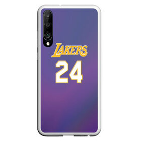 Чехол для Honor P30 с принтом Los Angeles Lakers Kobe Brya в Новосибирске, Силикон | Область печати: задняя сторона чехла, без боковых панелей | basketball | espn | kobe | kobe bryant | kobe bryant death | kobe bryant tribute | lakers | los angeles lakers | nba