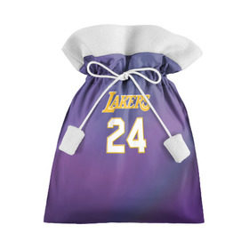 Подарочный 3D мешок с принтом Los Angeles Lakers / Kobe Brya в Новосибирске, 100% полиэстер | Размер: 29*39 см | basketball | espn | kobe | kobe bryant | kobe bryant death | kobe bryant tribute | lakers | los angeles lakers | nba