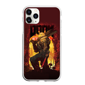 Чехол для iPhone 11 Pro Max матовый с принтом Doom Eternal в Новосибирске, Силикон |  | doom | doom 2016 | doom 2020 | doom eternal | doomguy | дум | дум 2020 | дум вечен | дум етернал | дум этернал | думгай