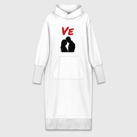 Платье удлиненное хлопок с принтом LOVE (2 часть) в Новосибирске,  |  | 14 февраля | 8 марта | девушка | день всех влюбленных | день святого валентина | для двоих | любимая | любовь | парень | парная | подарок