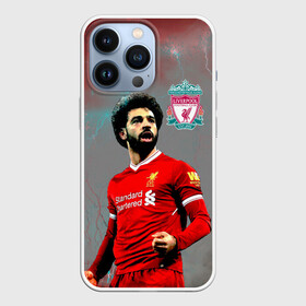 Чехол для iPhone 13 Pro с принтом Mohamed Salah в Новосибирске,  |  | Тематика изображения на принте: mohamed salah | англия | ливер | ливерпуль | мохаммед салах | салах | футбол