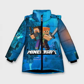 Зимняя куртка для девочек 3D с принтом Minecraft Майнкрафт в Новосибирске, ткань верха — 100% полиэстер; подклад — 100% полиэстер, утеплитель — 100% полиэстер. | длина ниже бедра, удлиненная спинка, воротник стойка и отстегивающийся капюшон. Есть боковые карманы с листочкой на кнопках, утяжки по низу изделия и внутренний карман на молнии. 

Предусмотрены светоотражающий принт на спинке, радужный светоотражающий элемент на пуллере молнии и на резинке для утяжки. | days | grace | music | rock | three | three days grace | музыка | рок
