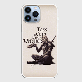 Чехол для iPhone 13 Pro Max с принтом Toss a coin to your Witcher в Новосибирске,  |  | andrzej | cavill | ciri | geralt | henry | netflix | rivia | sapkowski | witcher | анджей | ведьмак | генри | геральт | йеннифэ | кавилл | лютик | ривия | сапковский | цири | цирилла