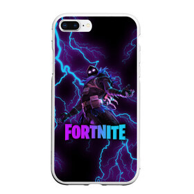 Чехол для iPhone 7Plus/8 Plus матовый с принтом FORTNITE RAVEN в Новосибирске, Силикон | Область печати: задняя сторона чехла, без боковых панелей | fortnite | raven | арт | битва | ворон | игра | компьютерная игра | королевская | надпись | симулятор | фортнайт