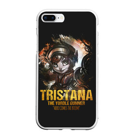 Чехол для iPhone 7Plus/8 Plus матовый с принтом Tristana в Новосибирске, Силикон | Область печати: задняя сторона чехла, без боковых панелей | jinx | kda | league | lol | moba | pentakill | riot | rise | rus | skins | варвик | варус | воин | легенд | лига | лол | маг | стрелок | танк | чемпион