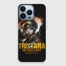 Чехол для iPhone 13 Pro с принтом Tristana в Новосибирске,  |  | Тематика изображения на принте: jinx | kda | league | lol | moba | pentakill | riot | rise | rus | skins | варвик | варус | воин | легенд | лига | лол | маг | стрелок | танк | чемпион