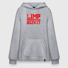 Худи SuperOversize хлопок с принтом LIMP BIZKIT в Новосибирске, 70% хлопок, 30% полиэстер, мягкий начес внутри | карман-кенгуру, эластичная резинка на манжетах и по нижней кромке, двухслойный капюшон
 | dj lethal | limp bizkit | rock | джон отто | лимп бизкит | майк смит | музыка | роб уотерс | рок | сэм риверс | терри бальзамо | уэс борланд | фред дёрст