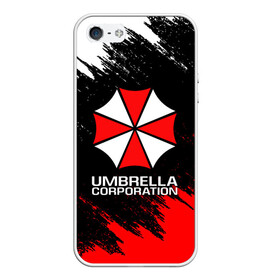 Чехол для iPhone 5/5S матовый с принтом UMBRELLA CORP в Новосибирске, Силикон | Область печати: задняя сторона чехла, без боковых панелей | ada wong | biohazard | leon | nemesis | project resistance | raccoon city | re2 | resident evil 2 | rpd | stars | umbrella | ада вонг | амбрелла | немесис | ужасы