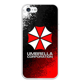 Чехол для iPhone 5/5S матовый с принтом UMBRELLA CORP в Новосибирске, Силикон | Область печати: задняя сторона чехла, без боковых панелей | ada wong | biohazard | leon | nemesis | project resistance | raccoon city | re2 | resident evil 2 | rpd | stars | umbrella | ада вонг | амбрелла | немесис | ужасы